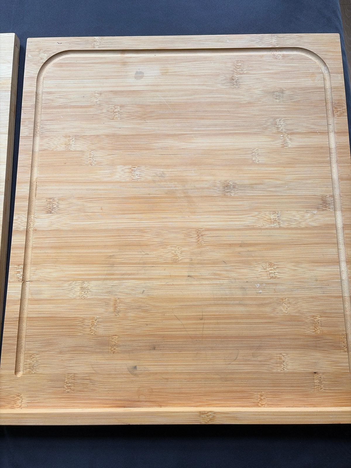 IKEA Lamplig bamboe snijplank / dienblad 2x, Gebruikt, Hout, IKEA, Snij-/serveerplank