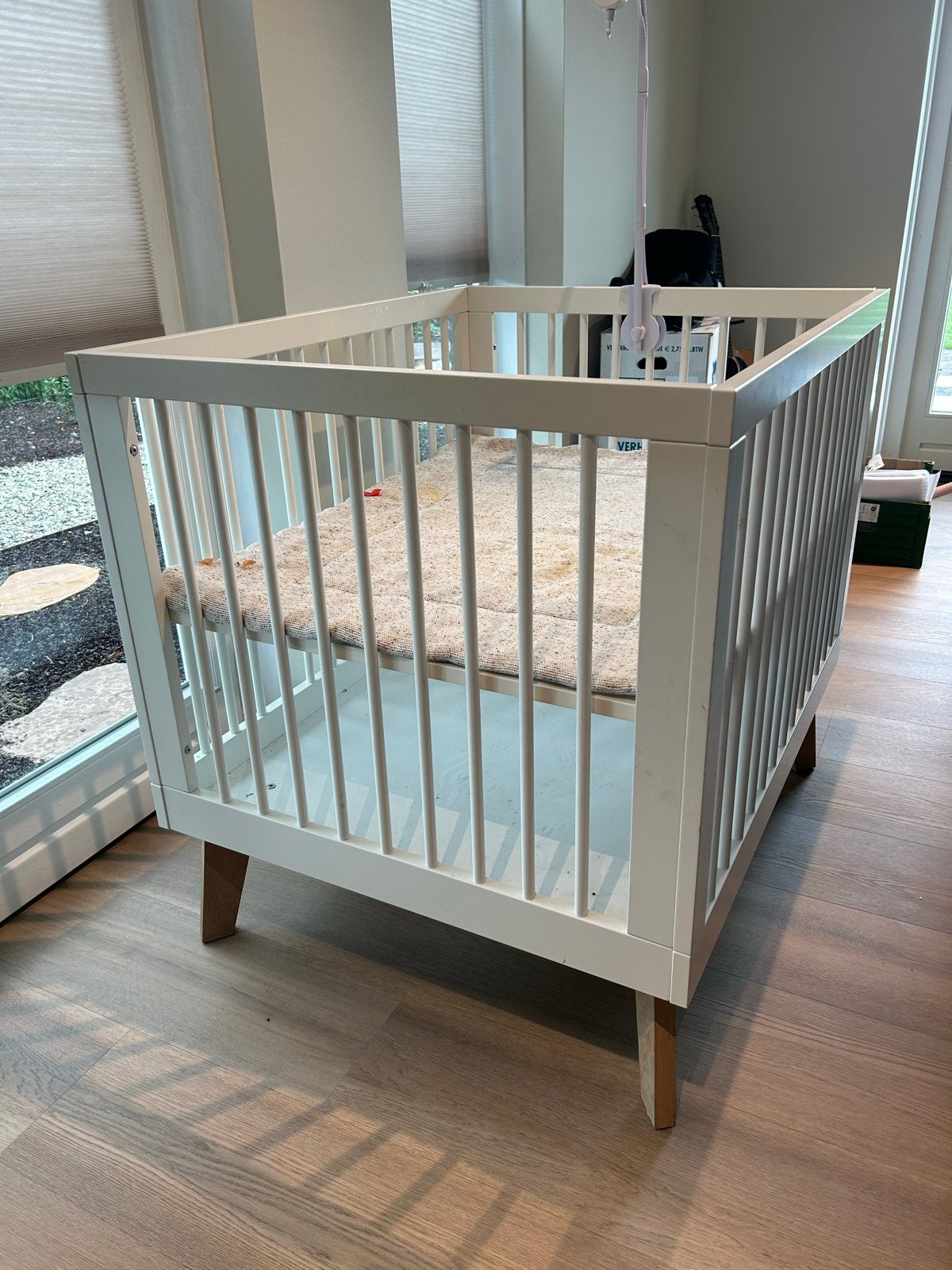Kidsmill Sixties Box - licht eiken, Ophalen, Gebruikt, Rechthoekig, In hoogte verstelbaar