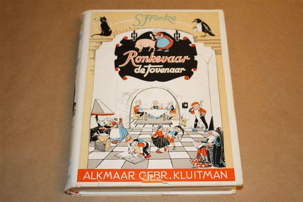 Ronkevaar de Tovenaar - S. Franke - met omslag !!, Boeken, Ophalen of Verzenden, Gelezen