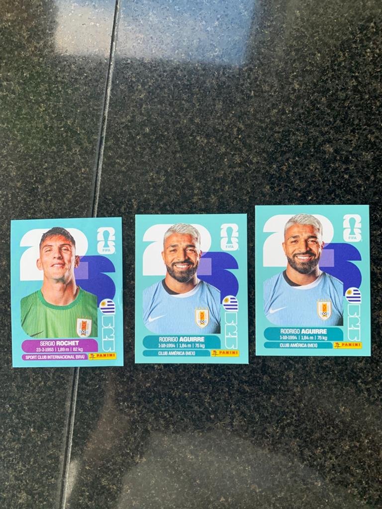 Uruguay (WK 2026 Panini stickers), Ophalen of Verzenden, Zo goed als nieuw, Meerdere stickers