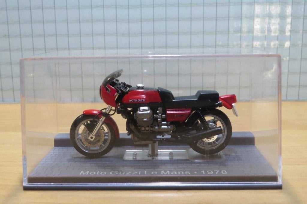 Moto Guzzi Le Mans 1978 1:24, Barcelone, Serviceclientele@altaya.be, Nieuw, Ophalen of Verzenden