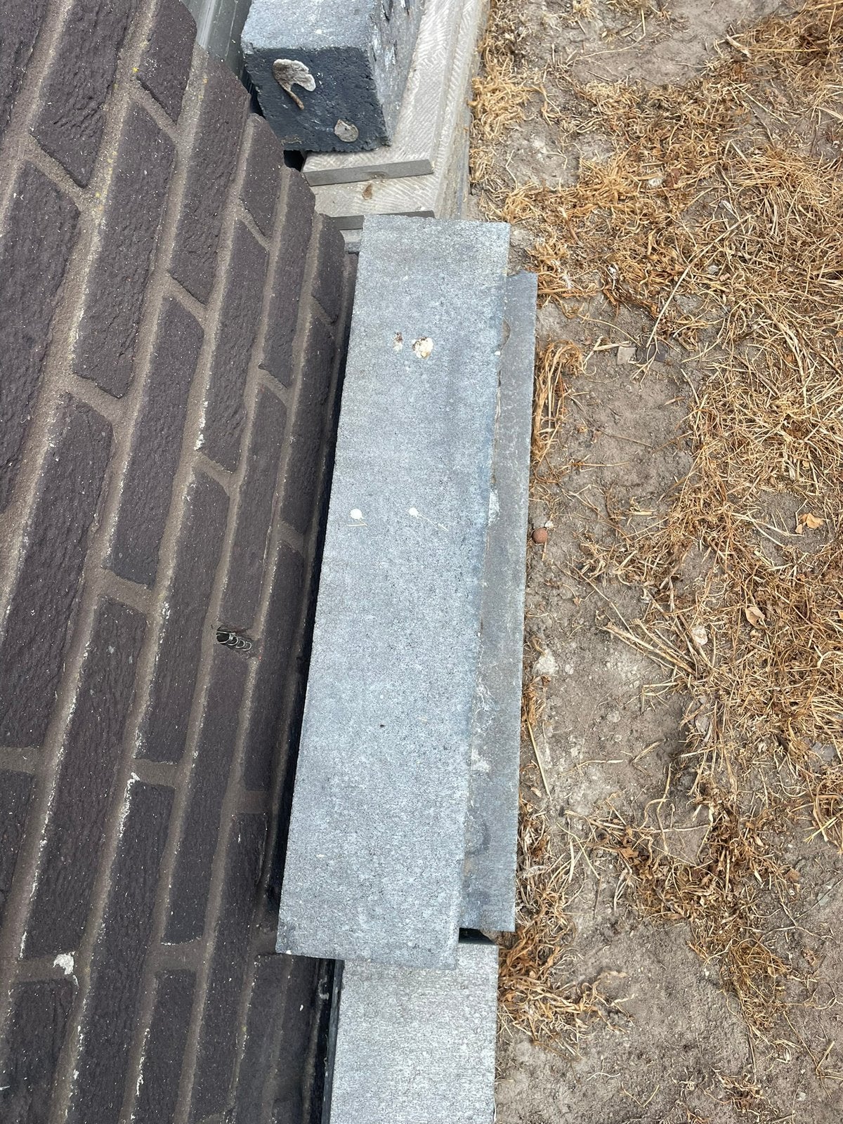 Opsluitbanden en stapelblokken, Tuin en Terras, Tegels en Klinkers, Ophalen, Overige typen, Zo goed als nieuw, Minder dan 5 m²
