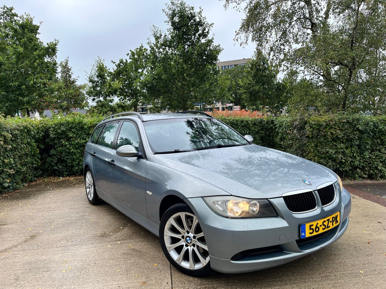 BMW 3-Serie 2.0 318 I Touring AUT 2006 Grijs, Auto's, Automaat, Achterwielaandrijving, 1995 cc, 4 cilinders