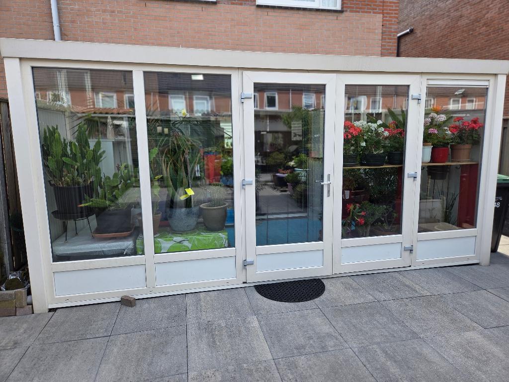 uitbouw / serre voorkant en dak, Ophalen, Gebruikt, Serre