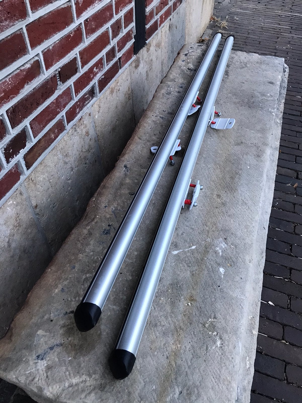 Universele Raven aluminium dakdragers, Auto diversen, Dakdragers, Ophalen of Verzenden, Zo goed als nieuw