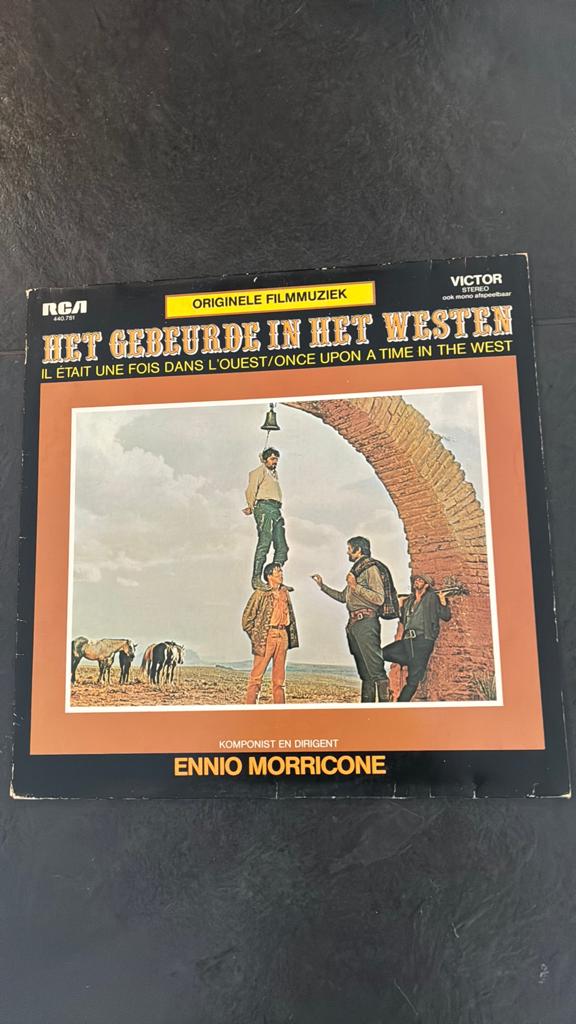 Ennio Morricone ‎– Het Gebeurde In Het Westen, Cd's en Dvd's, Vinyl | Filmmuziek en Soundtracks, Gebruikt, Ophalen of Verzenden