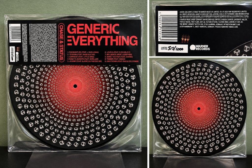 Chase & Status ‎– Generic Everything - Blood Records, LP, Overige formaten, Ophalen of Verzenden, Zo goed als nieuw