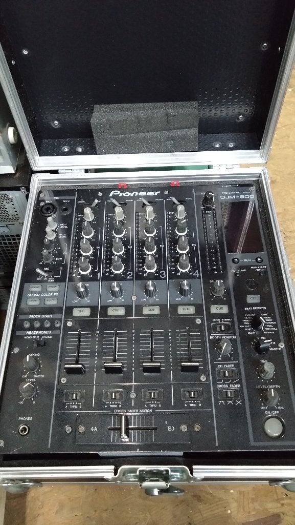 Pioneer DJM800 en 2x Technics SL1210MK2 Tonar banana en meer, Ophalen, Gebruikt, Audio