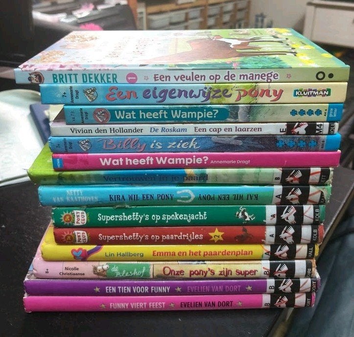 Grote collectie paardenboeken (12 stuks), Ophalen of Verzenden, Gelezen, Diverse auteurs, Fictie algemeen