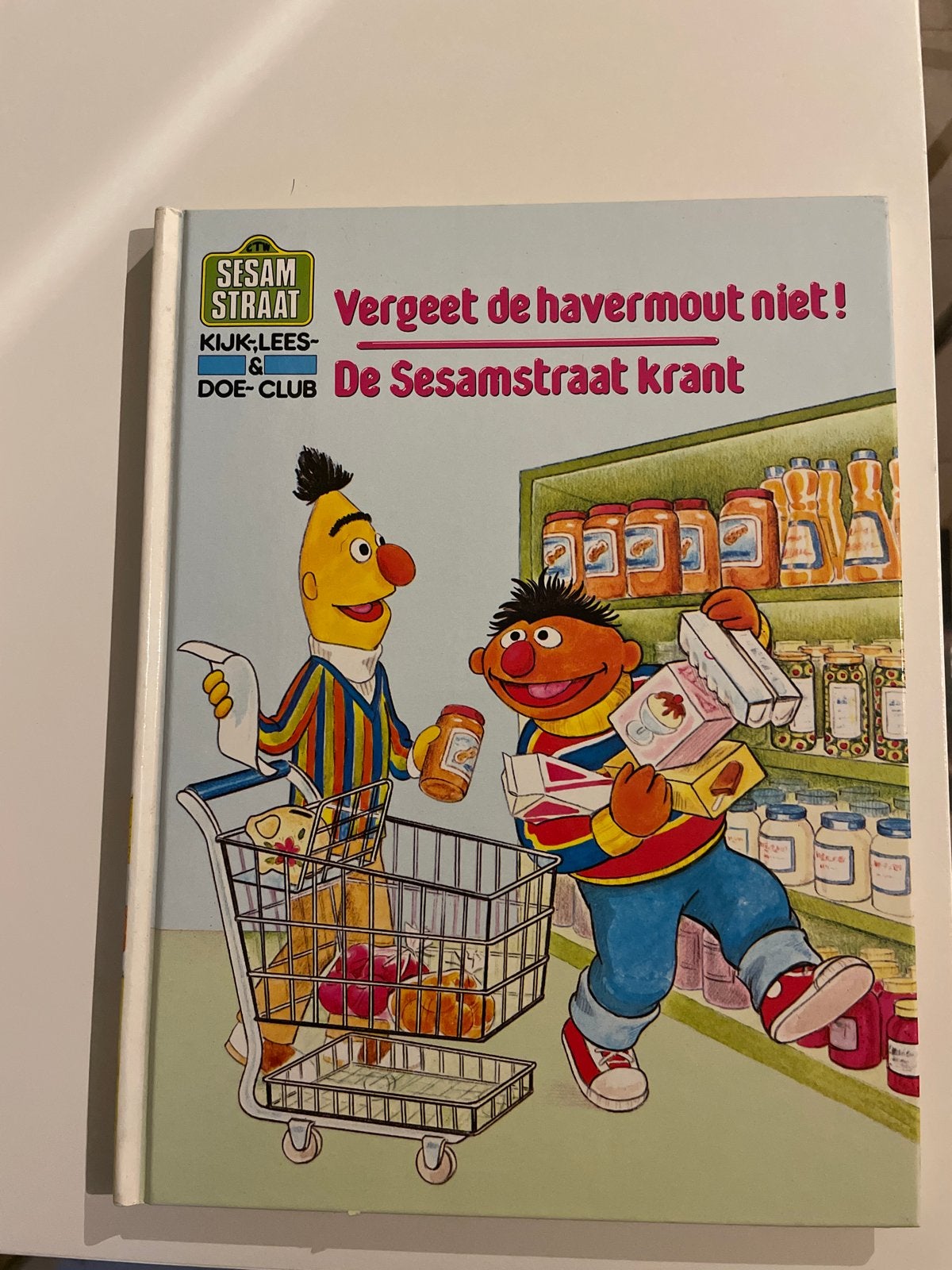 Sesamstraat: Vergeet de havermout niet! & De Sesamstraat kra, Ophalen of Verzenden, Gelezen, Fictie algemeen