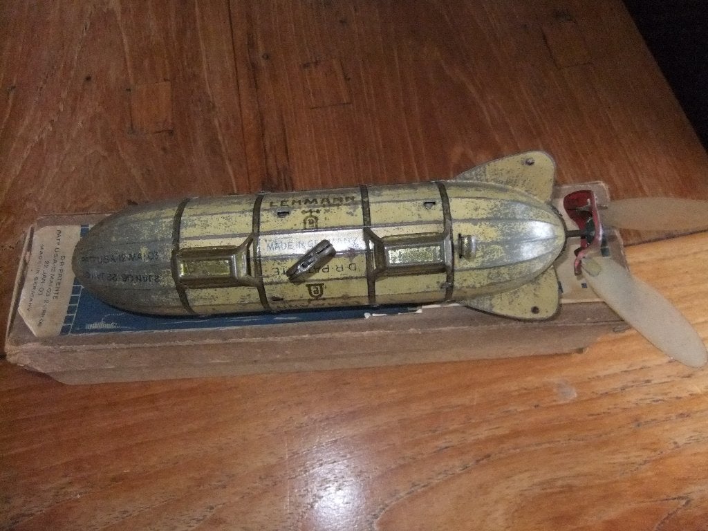 Ernst Paul Lehmann Zeppelin in okt, Ophalen of Verzenden