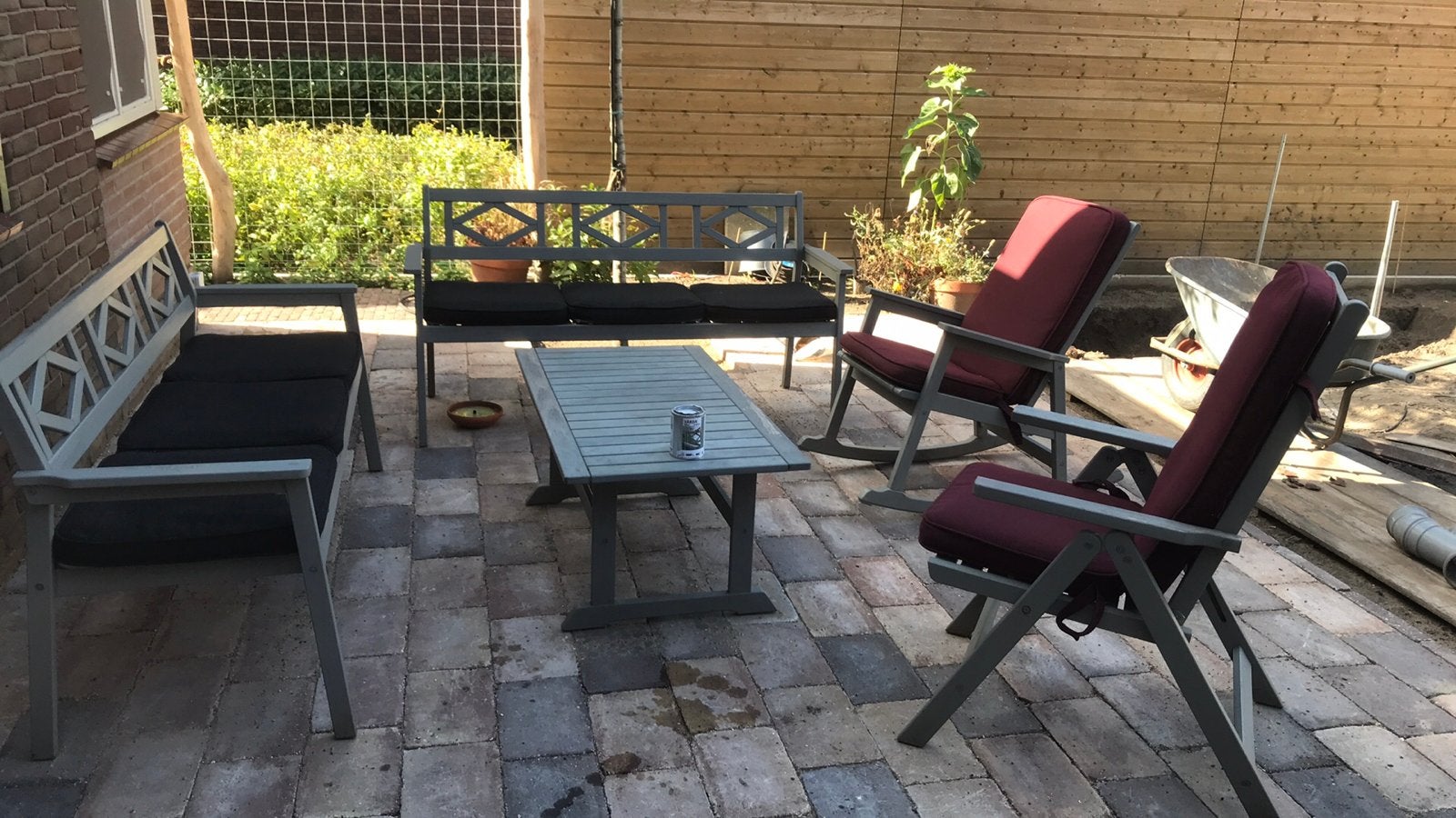 Ikea tuinset Bondholmen, Tuin en Terras, Ophalen, Gebruikt, Tuinset, Hout