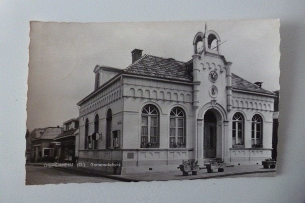 DIEPENHEIM Gemeentehuis -!, Ophalen, 1940 tot 1960, Gelopen, Overijssel
