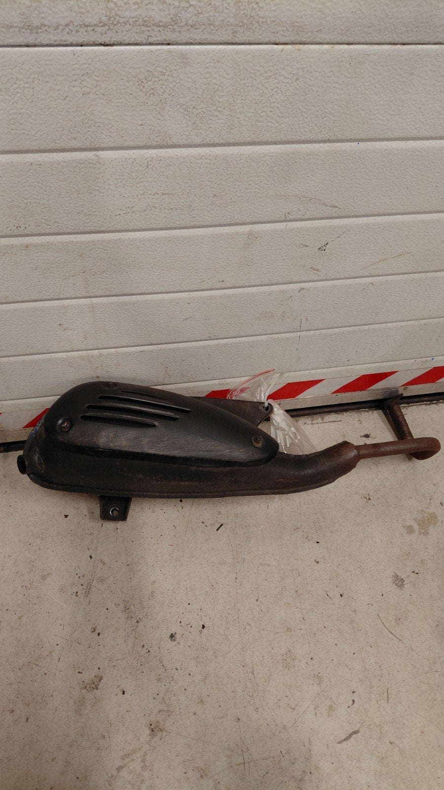 Riva,btc,la souris,vespa look carburateur uitlaat, Ophalen of Verzenden