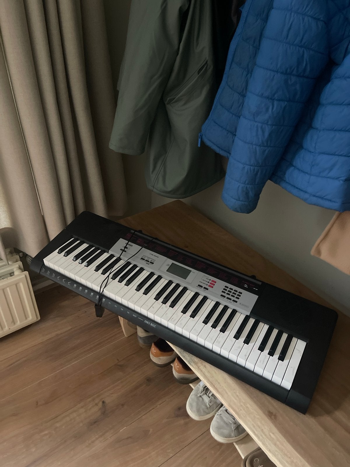 Casio CTK-1500 keyboard - gebruikt, Ophalen, Gebruikt, 61 toetsen, Casio