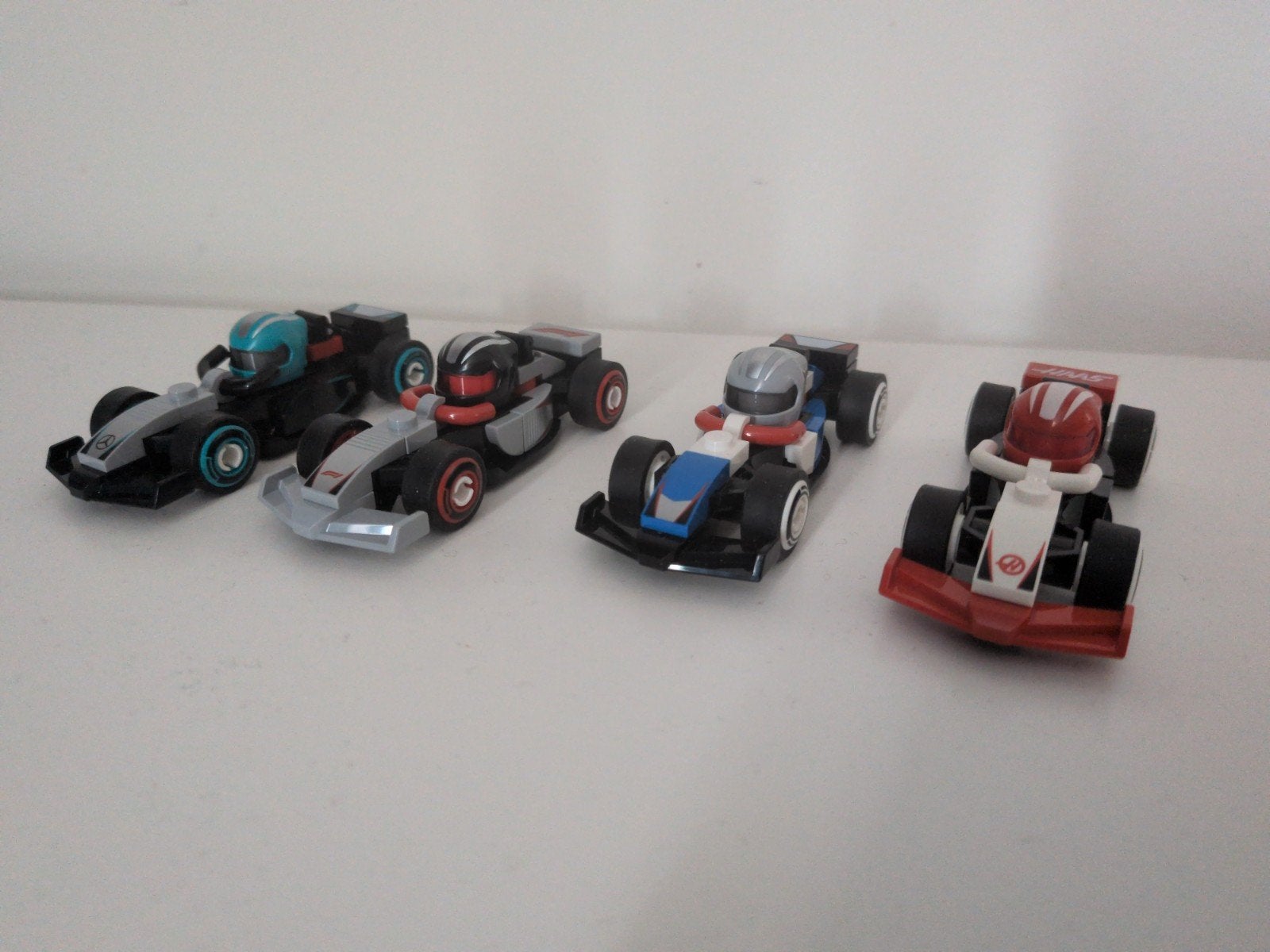 Lego F1 Mini Raceauto's - Mercedes, Racing Bull, Haas, F1, Ophalen of Verzenden, Nieuw