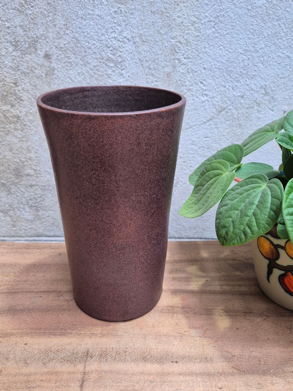 Vintage Lucie Q Bakker Keramiek Atelier Vaas., Ophalen of Verzenden
