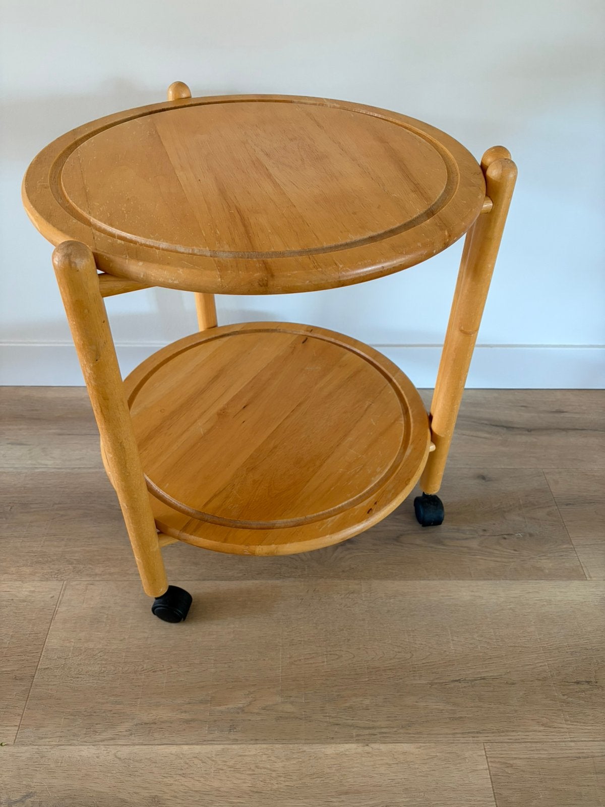 Deense inklapbare trolley van Jens Quistgaard, Ophalen, Minder dan 55 cm, Zo goed als nieuw, 60 cm of meer