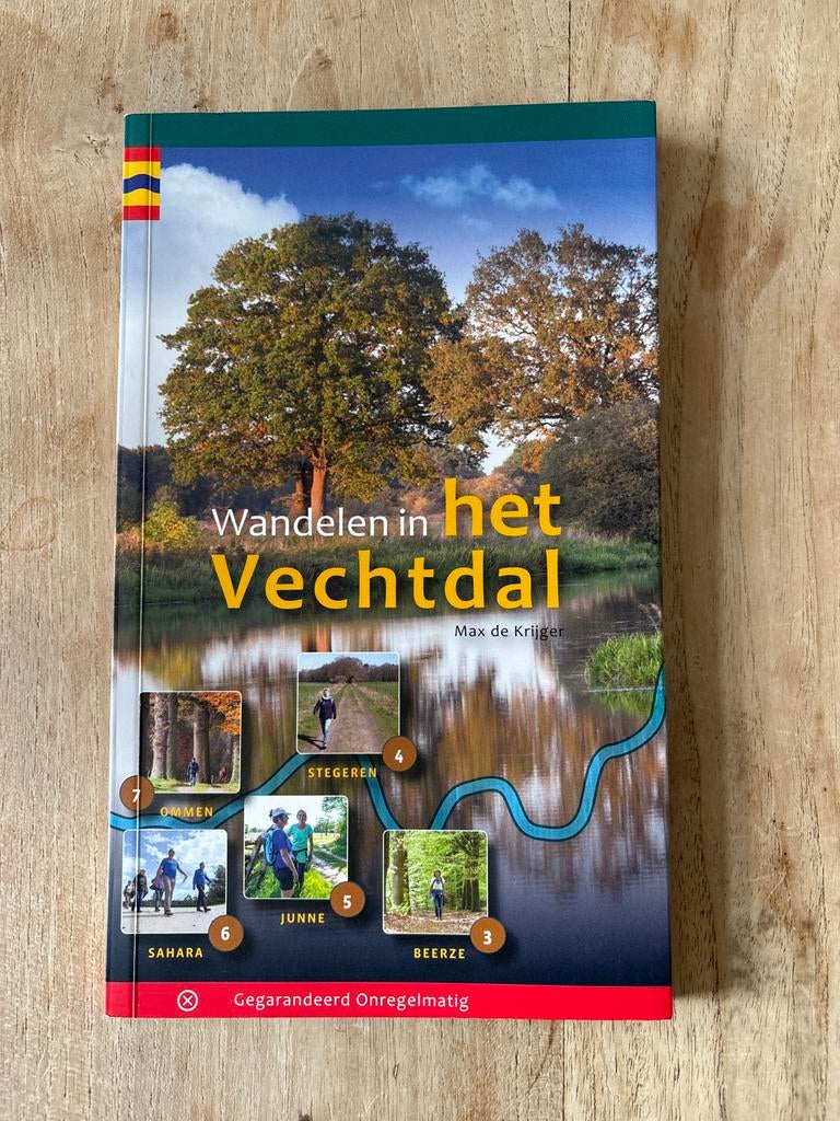 Wandelen in het Vechtdal - Wandelgids Max de Krijger, Overige merken, Fiets- of Wandelgids, Europa, Ophalen of Verzenden