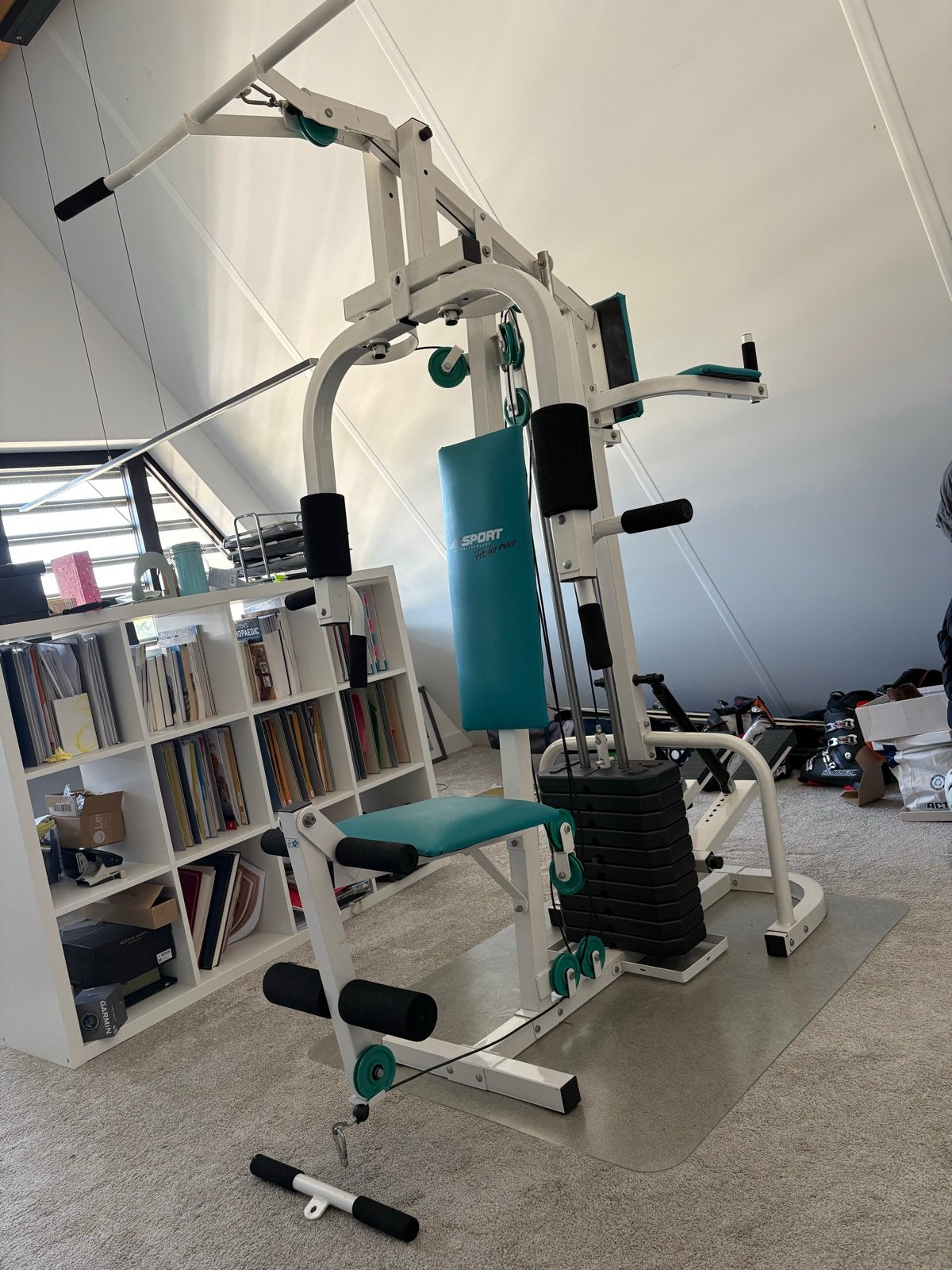 AK Sports Krachtstation Fitness - Complete home Gym, Ophalen, Gebruikt, Krachtstation, Armen