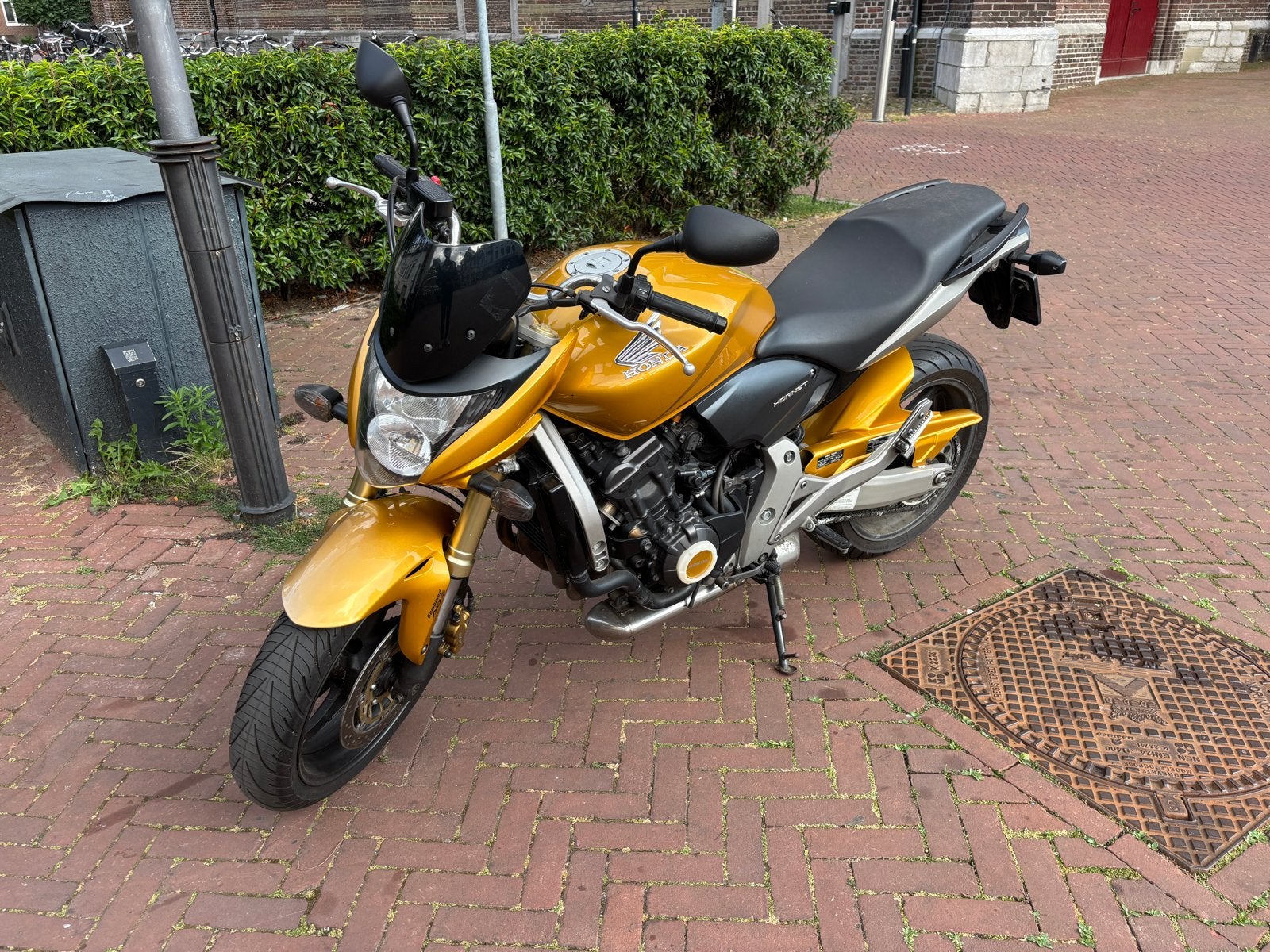 Honda cb600f Hornet ABS - Gouden Naked Bike, Occasion, 4 cilinders, Motorrijbewijs A, Particulier