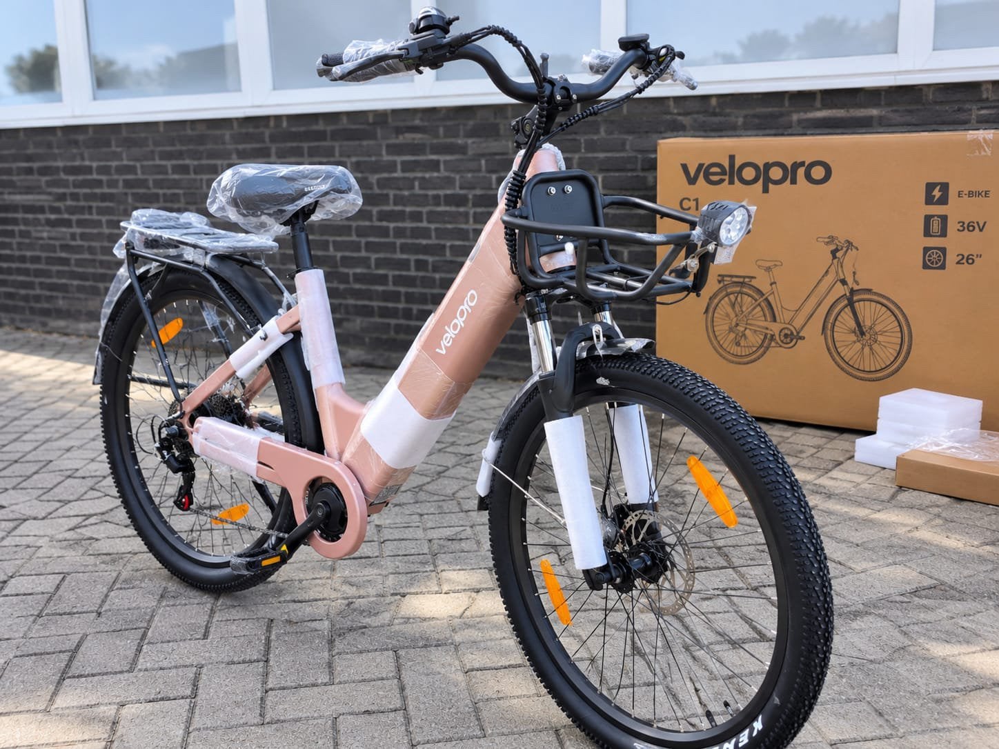 Velopro C1 Stap-door stads E-bike – 250W Motor, Ophalen, Nieuw, Overige merken