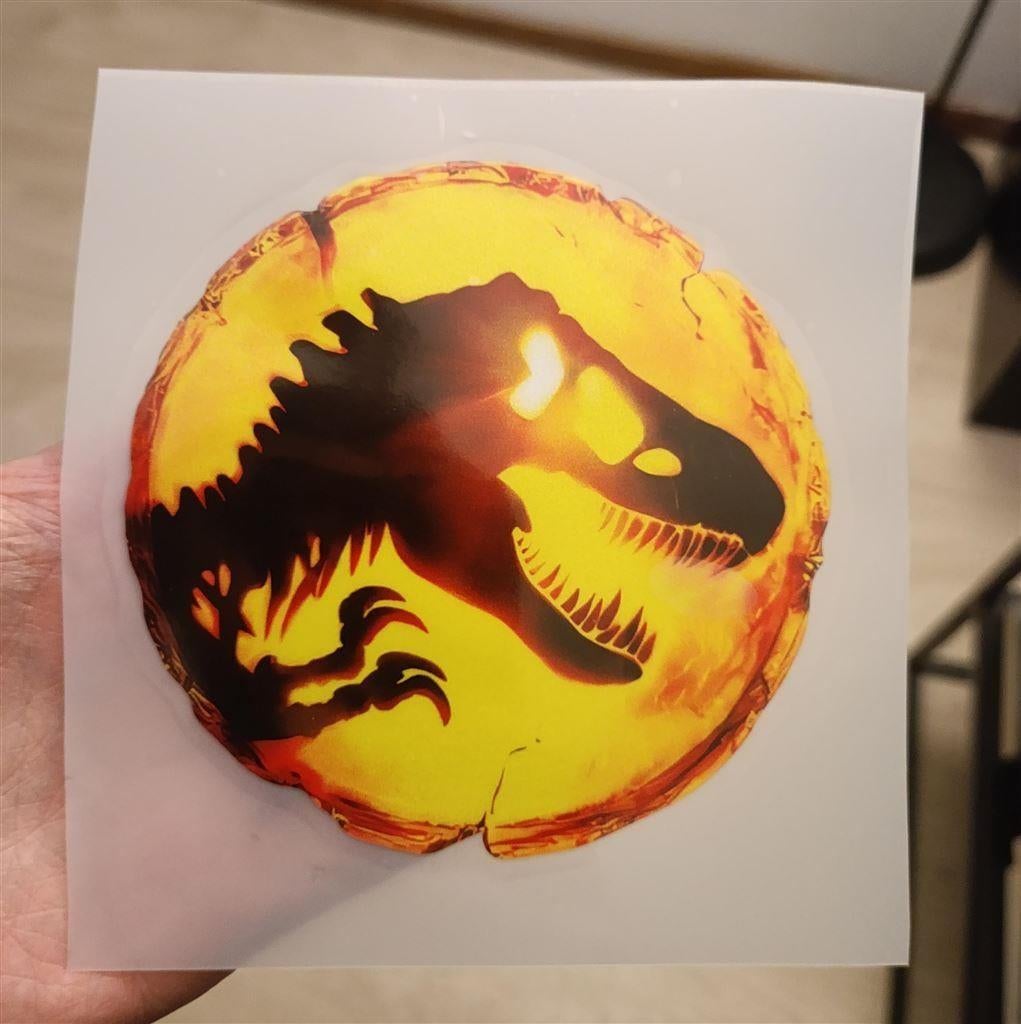 JURASSIC PARK Vinyl Sticker Decal, Verzenden, Nieuw, Poster