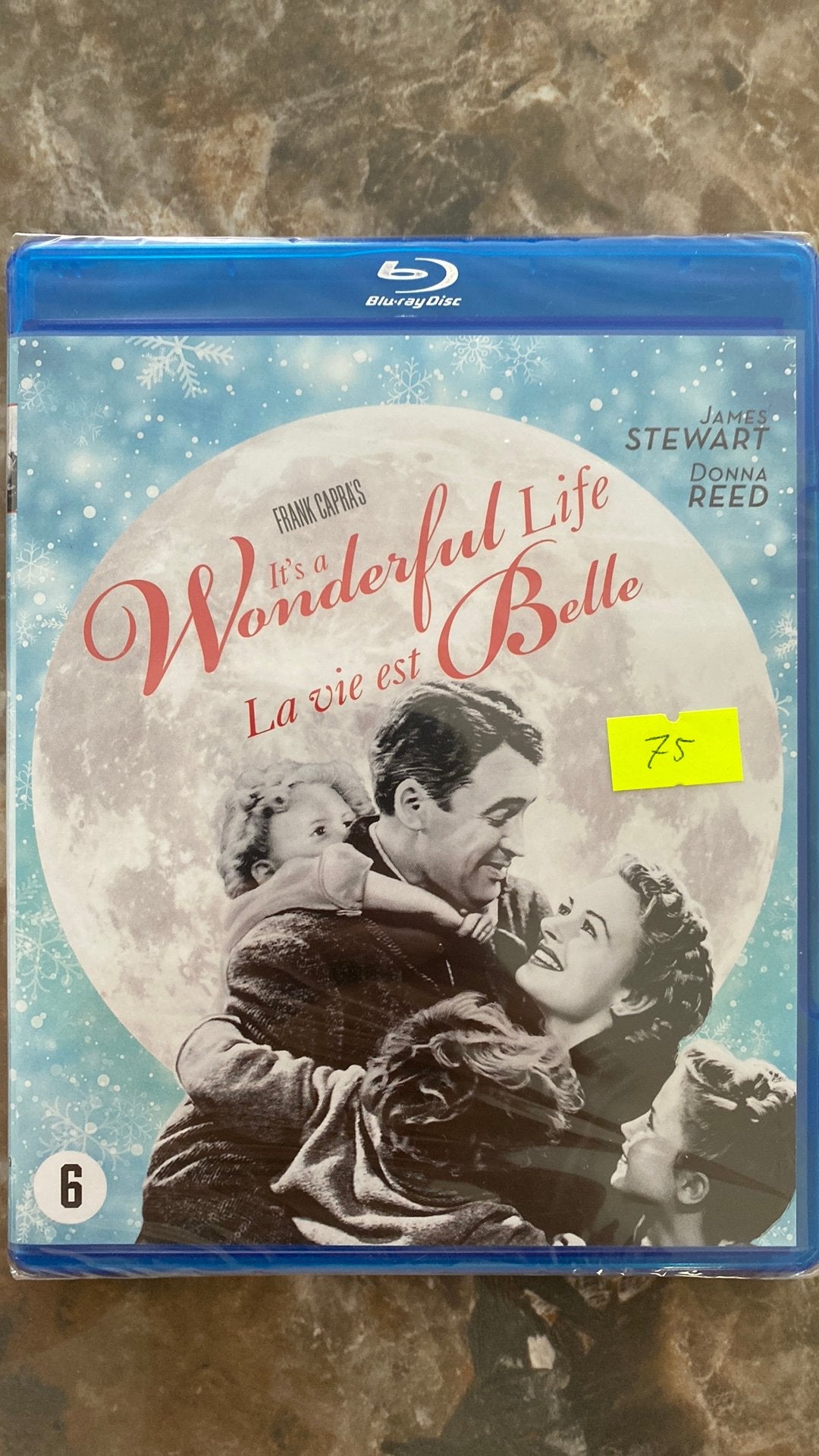 Its a wonderful life blu ray NL versie NIEUW, Cd's en Dvd's, Blu-ray, Ophalen of Verzenden, Nieuw in verpakking, Klassiekers