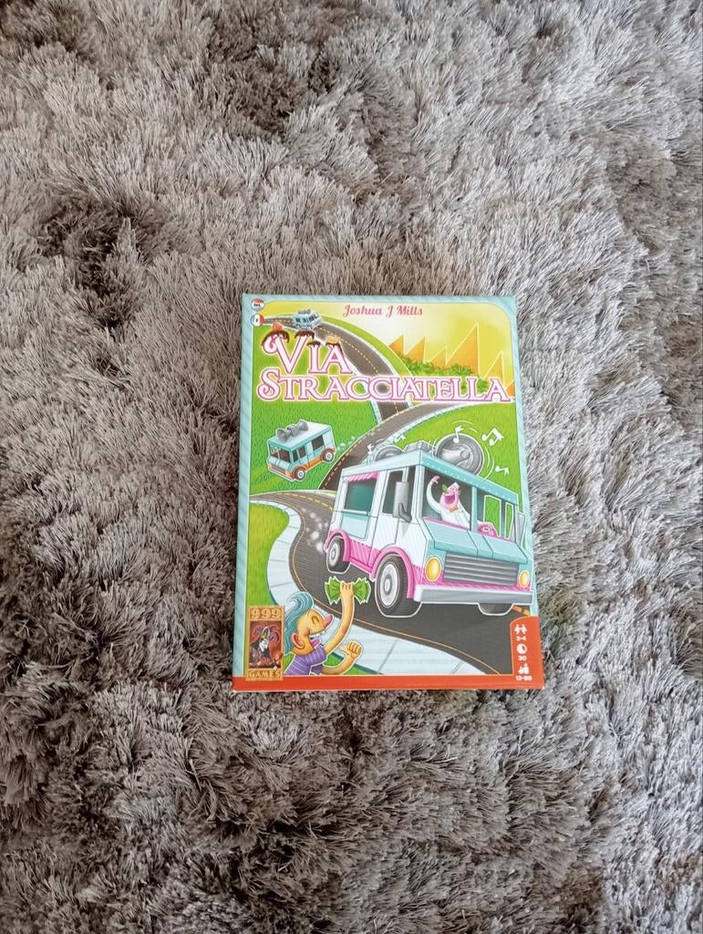 Via Stracciatella - Leuk ijsjes bordspel, Drie of vier spelers, Ophalen of Verzenden, Zo goed als nieuw, Jumbo