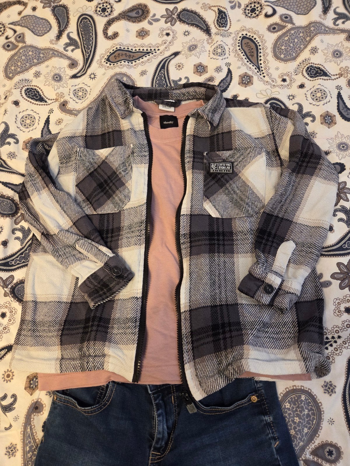 Shoeby T-shirt & Chapter Young Blouse (134-140), Ophalen of Verzenden