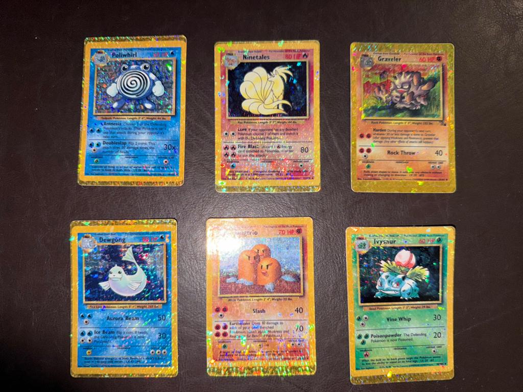 Vintage Pokémon Glitter / Nostalgische Set bootleg., Hobby en Vrije tijd, Stickers en Plaatjes, Ophalen