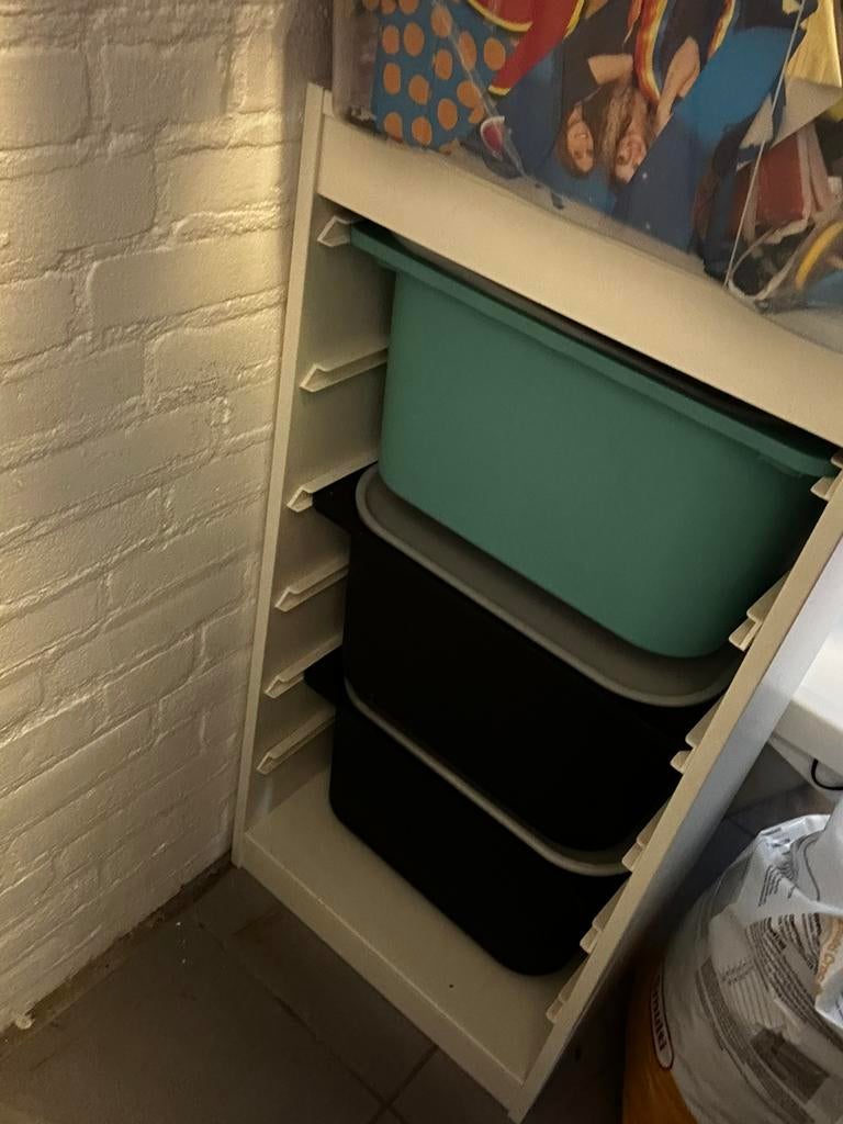 Ikea kast met bakken ZSM ophalen., Ophalen, 105 cm of meer, Zo goed als nieuw, 75 tot 100 cm