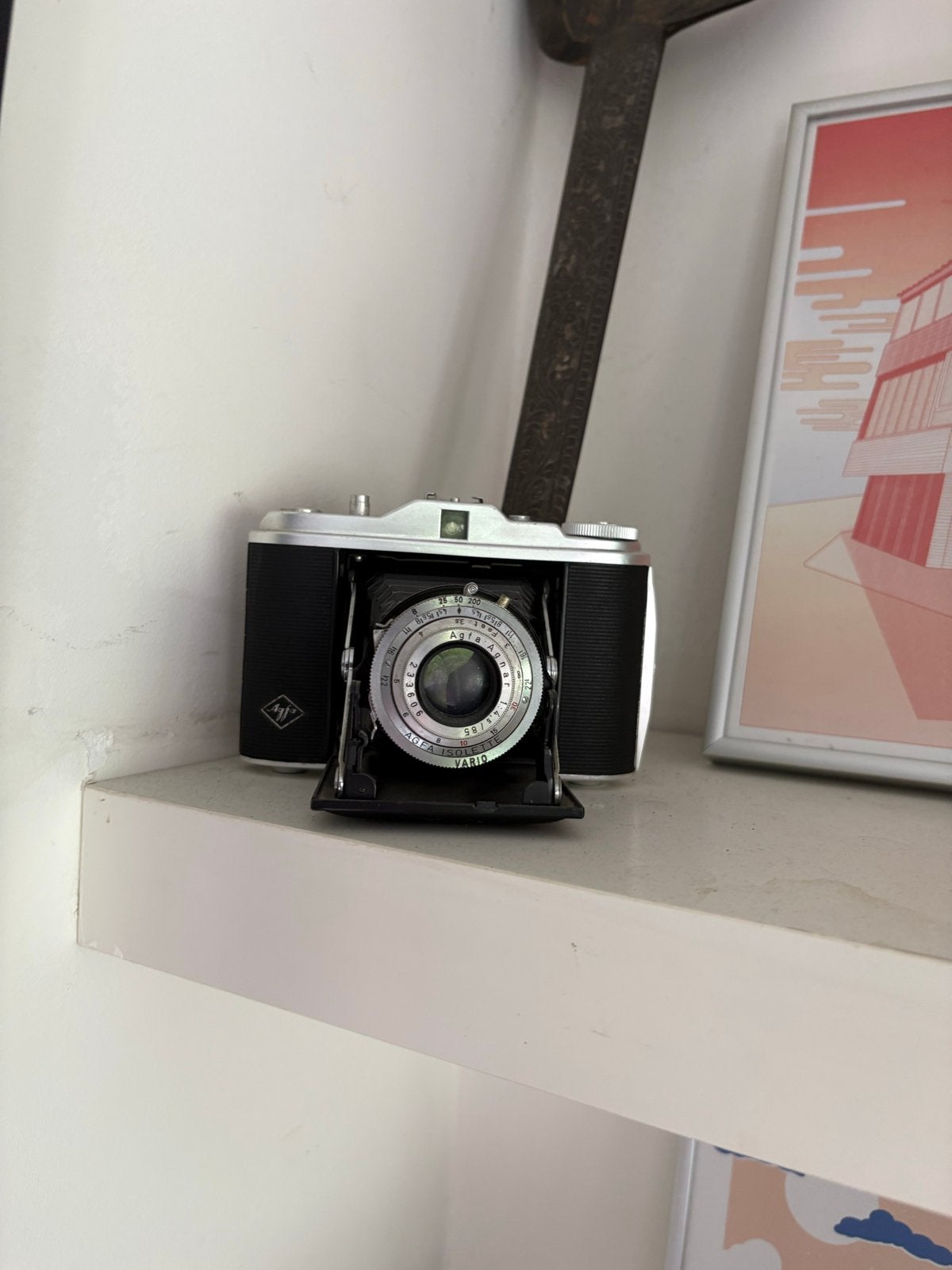 Vintage Agfa Agnar Vario Camera - Compact en Klassiek, Ophalen, Gebruikt, Compact, Overige Merken