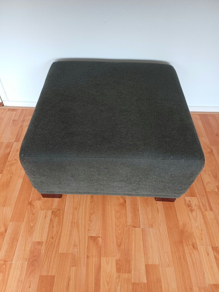 Hocker Pronto, donkergroen € 20,- Laatste week!, Ophalen, Hout, Vierkant, 75 tot 100 cm