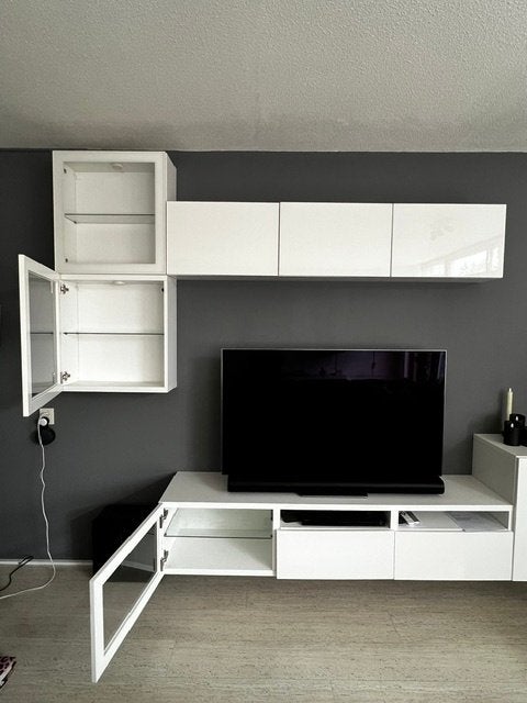 TV meubel IKEA, Ophalen, Gebruikt, 200 cm of meer, Minder dan 100 cm