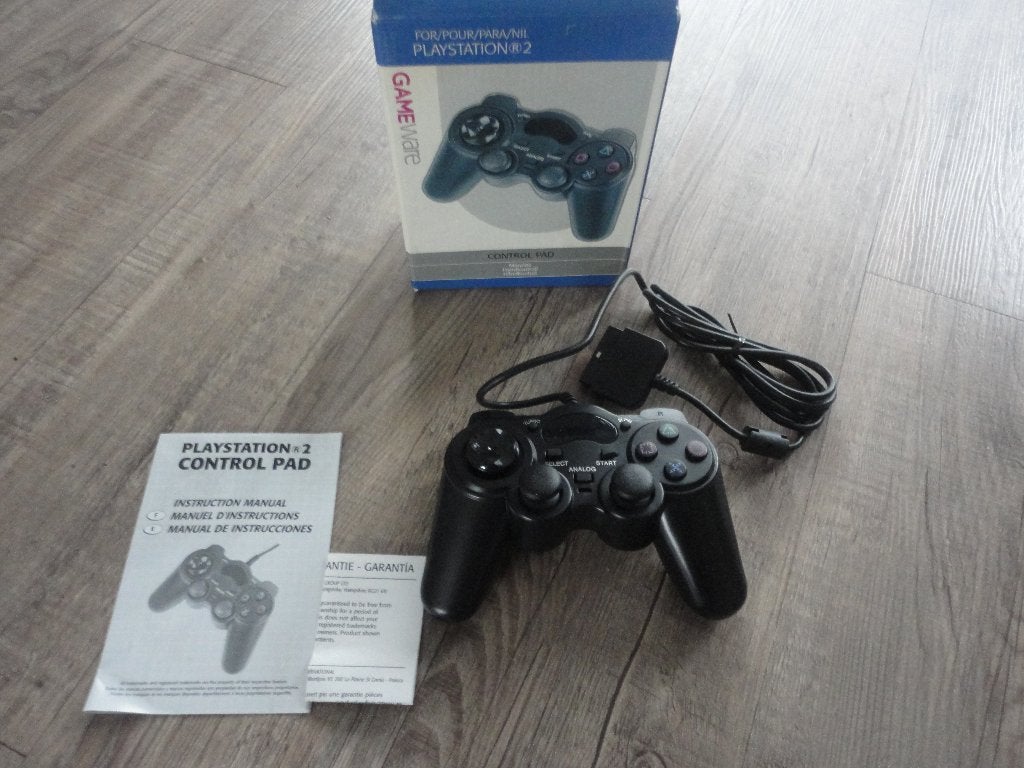 PLAYSTATION 2   /PS2 CONTROLLER IN DOOS, Ophalen of Verzenden, Zo goed als nieuw, Controller, PlayStation 2
