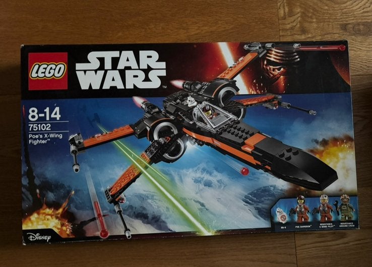 Lego Star Wars 75102 Poe's X-Wing Fighter, Kinderen en Baby's, Speelgoed | Duplo en Lego, Gebruikt, Star Wars, Lego, Ophalen of Verzenden