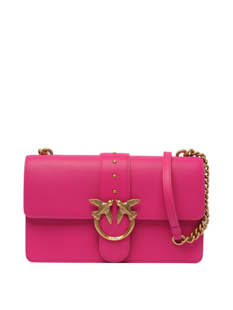 Pinko tas met dustbag, Sieraden, Tassen en Uiterlijk, Ophalen of Verzenden, Zo goed als nieuw, Bruin, Handtas
