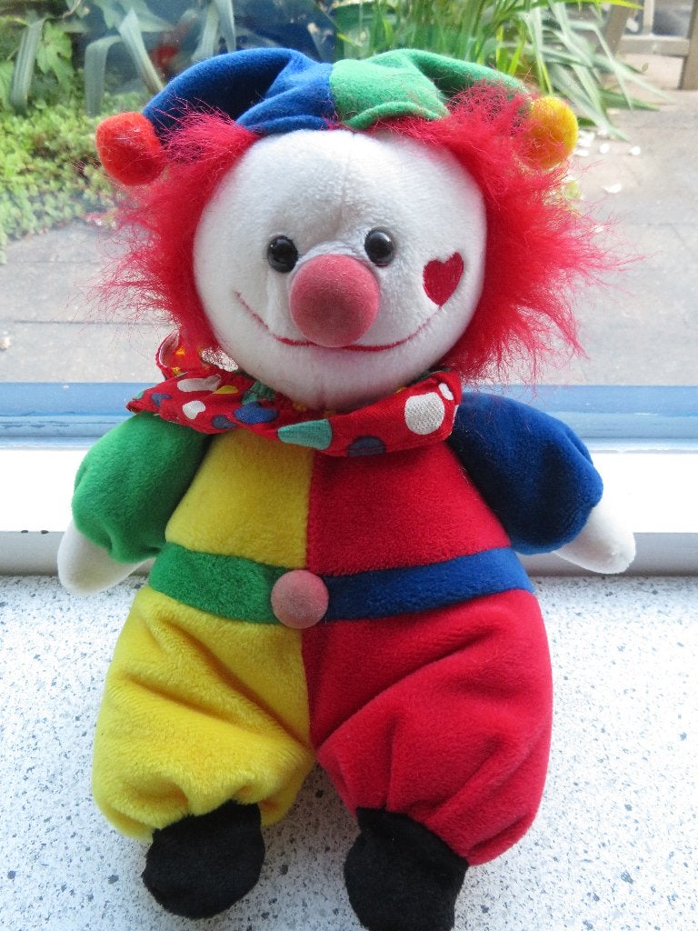 Nar narretje clowntje vintage clown merk Happy Horse 1993, Gebruikt, Ophalen of Verzenden, Met label, Middelgroot (20 tot 80 cm)