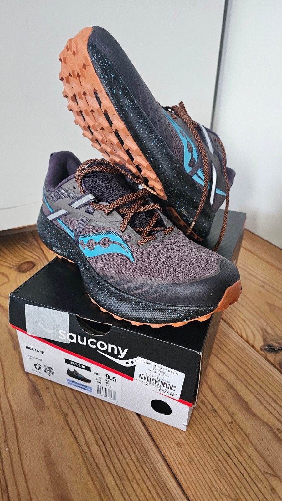 Nieuwe Saucony Trailrunning Schoenen - Maat 43, Ophalen of Verzenden, Nieuw, Hardloopschoenen, Saucony