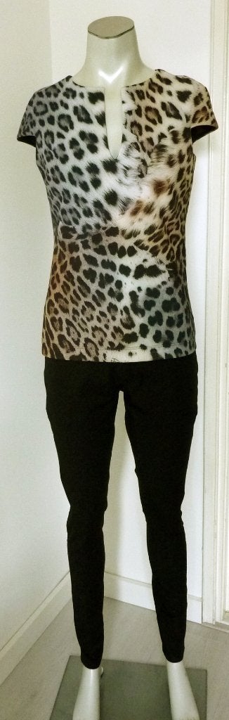 Just Cavalli Top, Kleding | Dames, Meerkleurig, Nieuw, Ophalen of Verzenden, Korte mouw