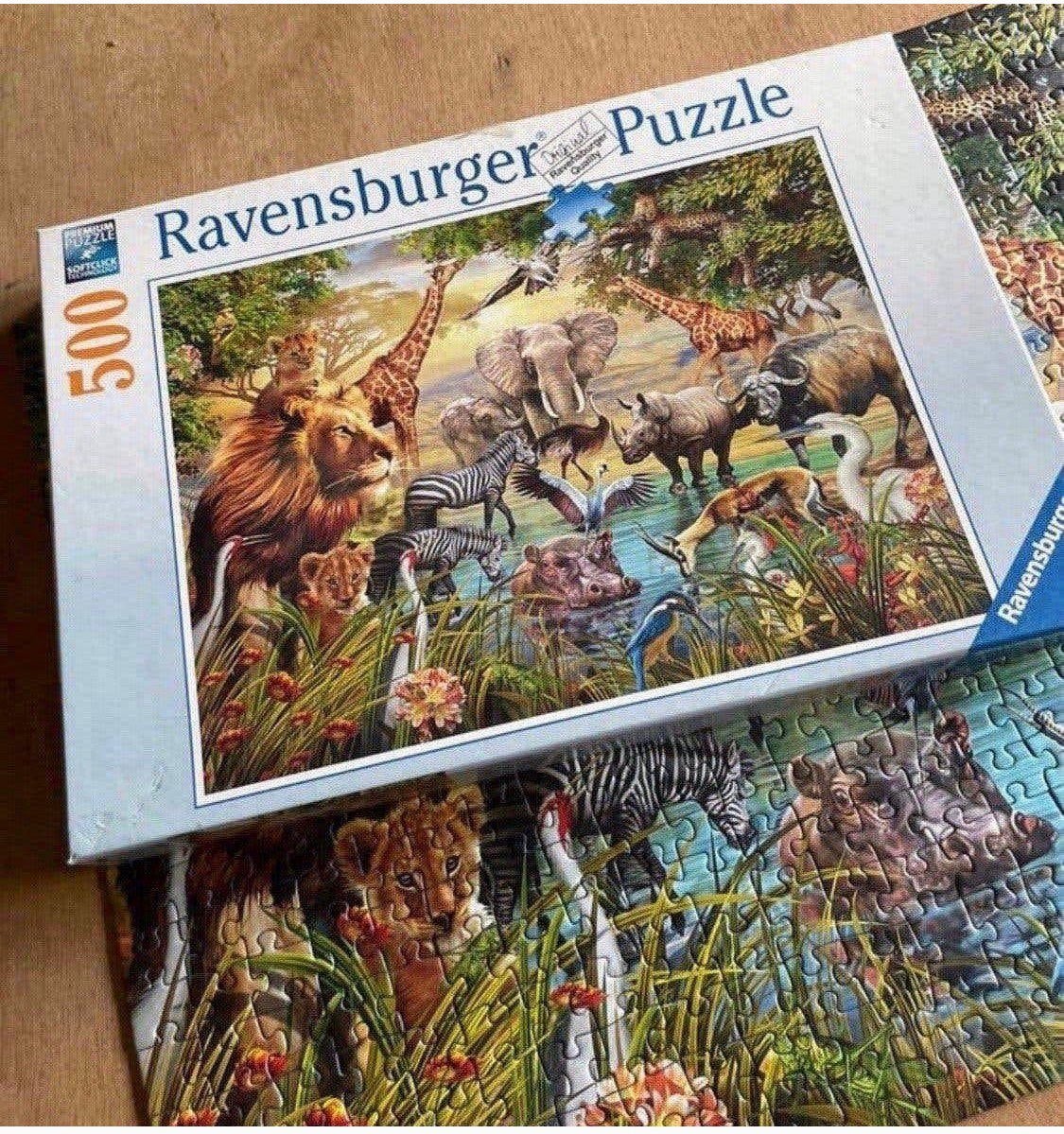Puzzel, Ophalen, 500 t/m 1500 stukjes, Gebruikt