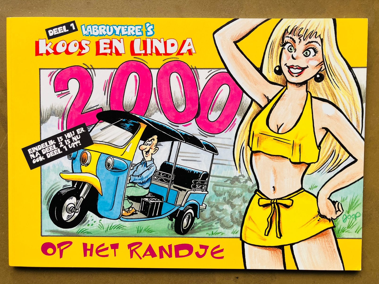 Labruyere’s Koos en Linda “op het randje”, Boeken, Eén stripboek, Ophalen of Verzenden, Zo goed als nieuw