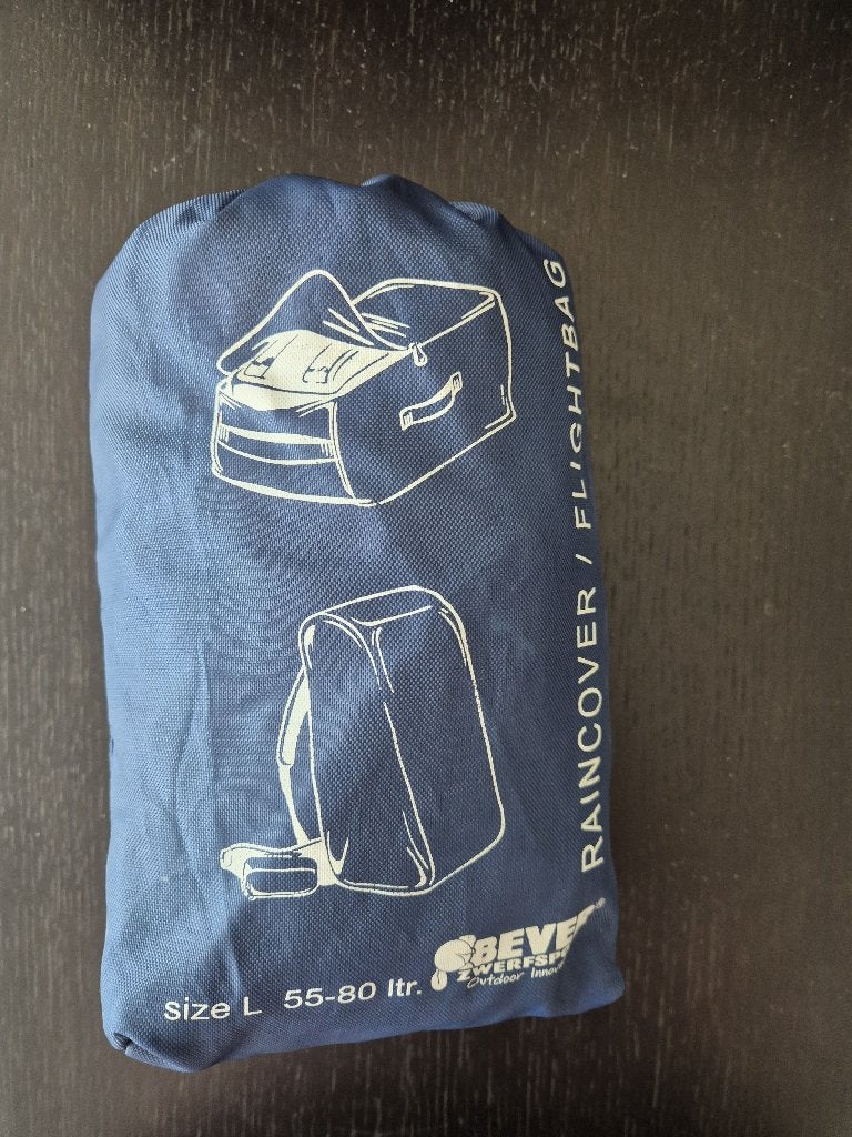 Bever Raincover Flightbag - Regen- en vliegbescherming, Overige merken, 40 cm of meer, Zo goed als nieuw, 30 tot 45 cm
