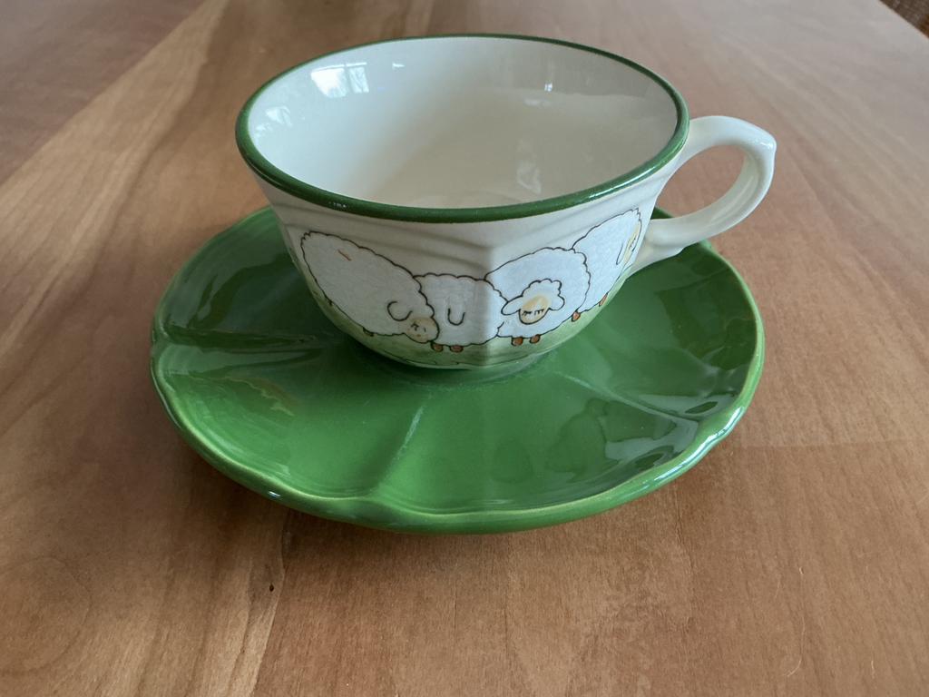 Kop en schotel Zell am Harmersbach 2 stuks zeldzaam en mooi, Ophalen of Verzenden