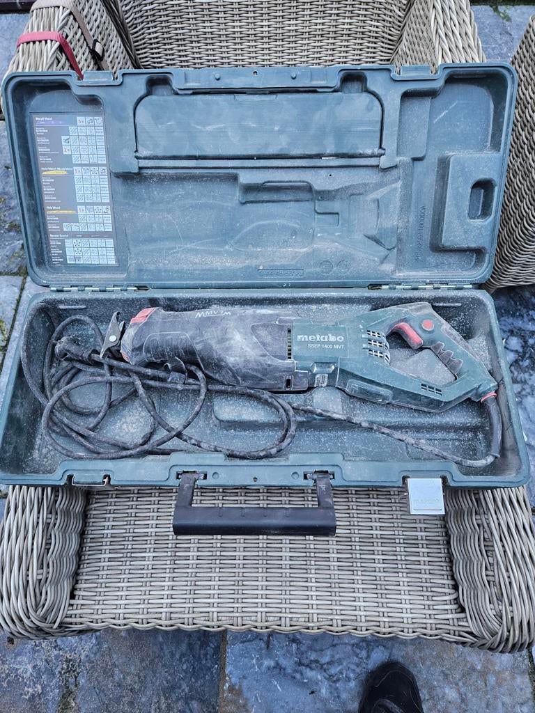 Metabo SSEP 1400 MVT  reciprozaag, Doe-het-zelf en Verbouw, Ophalen