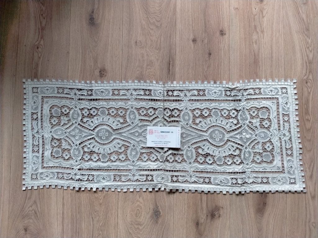 Vintage/Antiek chinees tafel linnen/placemats, Antiek en Kunst, Ophalen of Verzenden