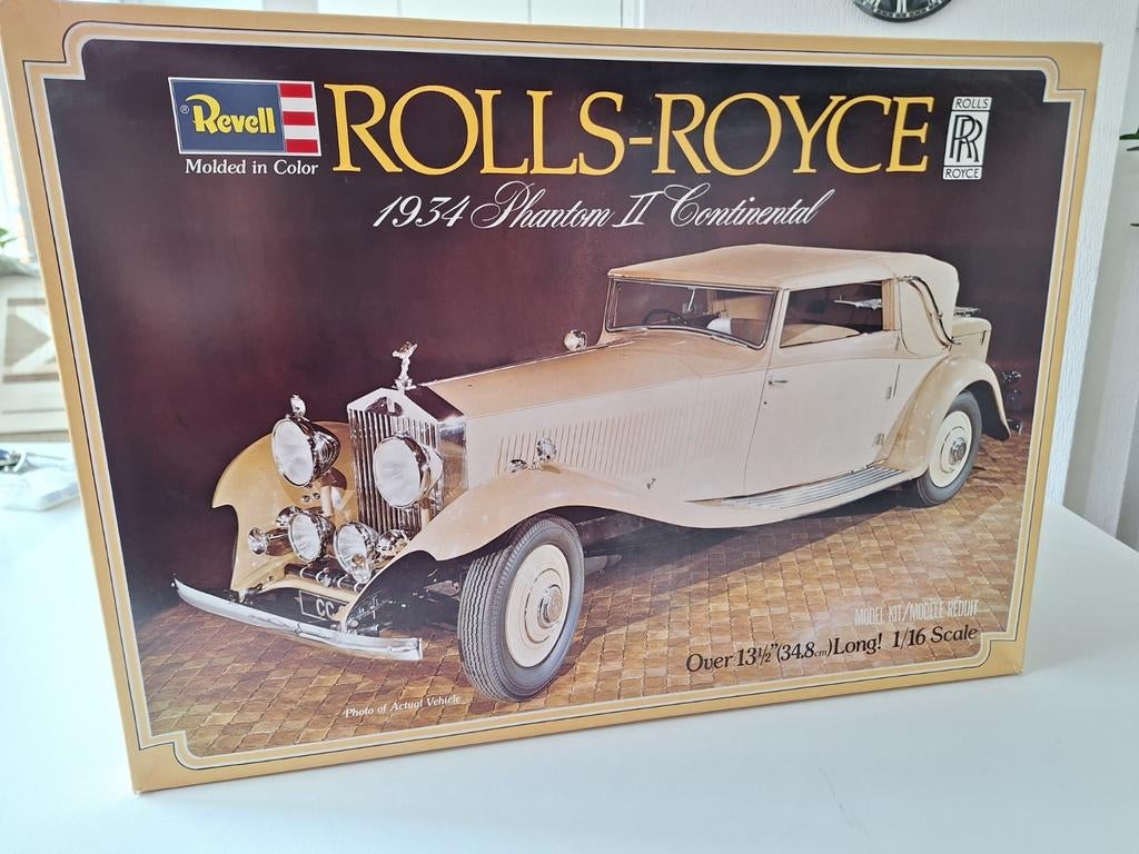 Revell Rolls Royce 1934 Phantom II Continental modelbouw, Ophalen of Verzenden, Zo goed als nieuw, Auto