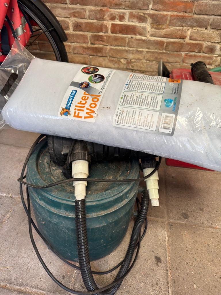 Hozelock Vorton 4500 UV-C filter + vijverfilter ‘biofilter’., Ophalen, Gebruikt, Vijverfilter