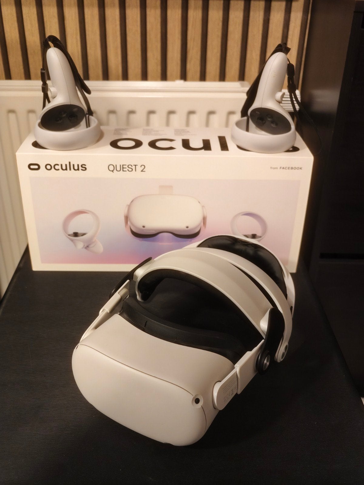 Oculus Quest 2 128GB VR-bril met accessoires, Spelcomputers en Games, Ophalen of Verzenden, Zo goed als nieuw, VR-bril, Overige platformen